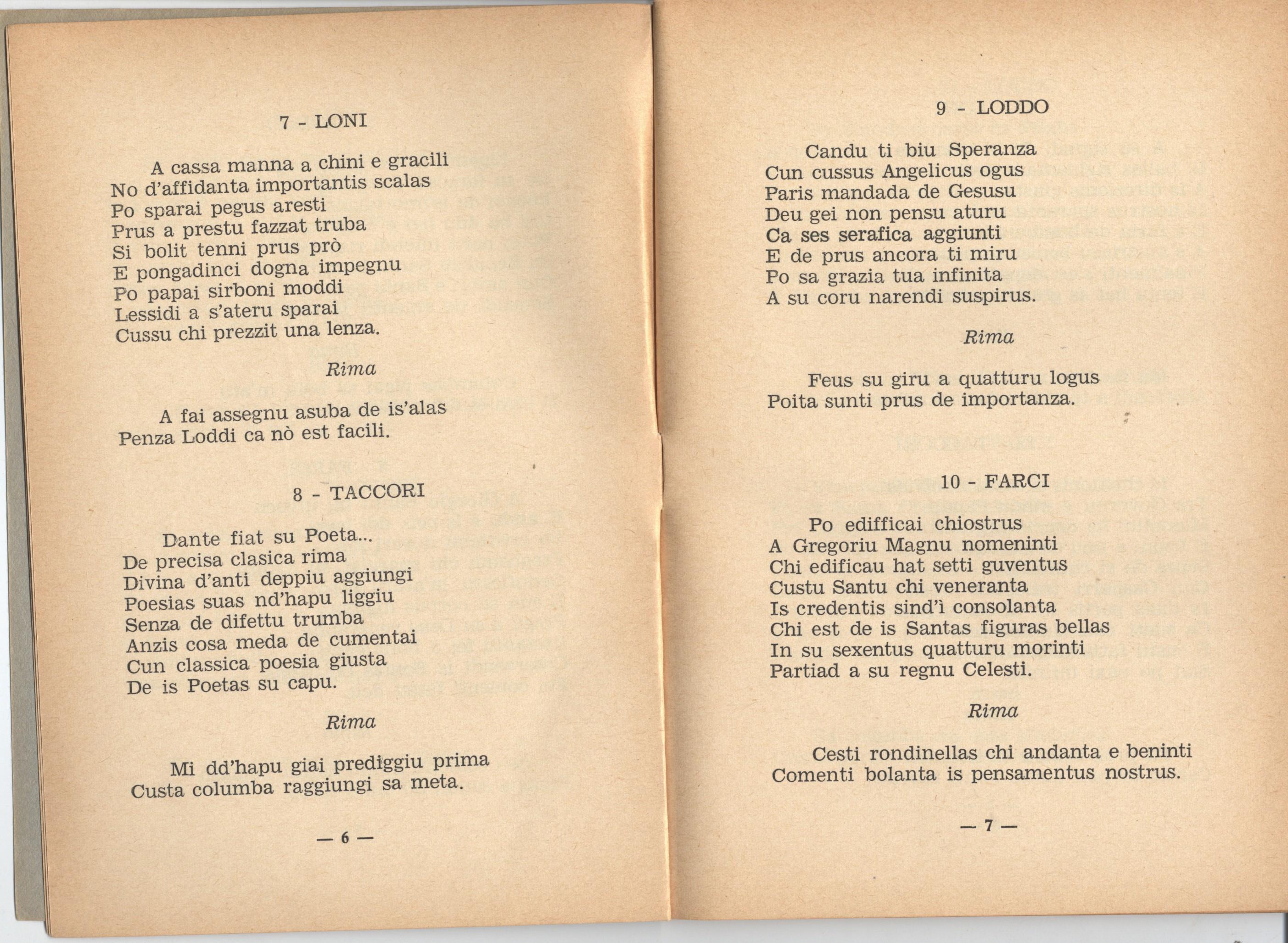 Poesie Di Natale In Sardo.Cantada Sarda Voltare Pagina Pagina 2